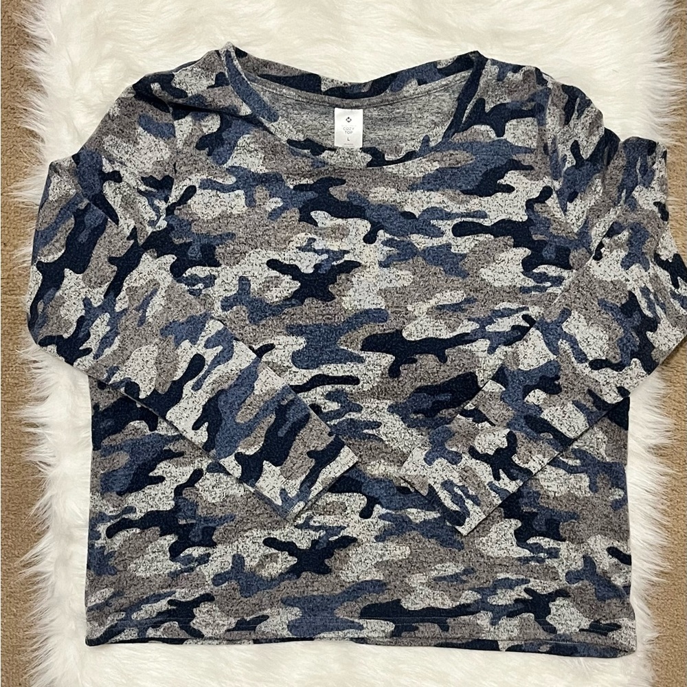 Women’s Camo Sweater